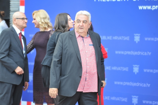 Dan drzavnosti 2018 prijem kod predsjednice, Ivan Zvonimir Čičak