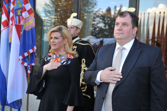Dan drzavnosti 2018 prijem kod predsjednice, Kolinda Grabar Kitarovic