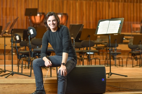 Dawid Runtz, dirigent Zagrebačke filharmonije