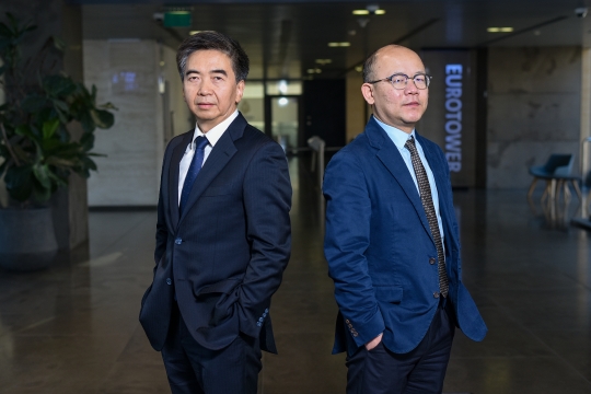 Du Xiaodong i Liu Zhen