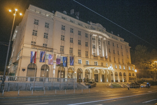 Hrvoje Petrać . napad kod hotela Esplanada u Zagrebu