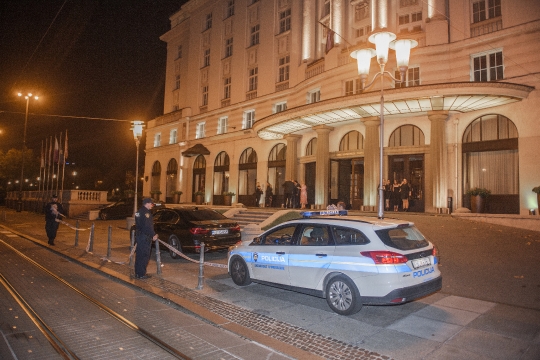 Hrvoje Petrać . napad kod hotela Esplanada u Zagrebu