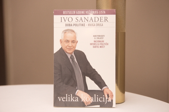 Ivo Sanader promocija druge knjige