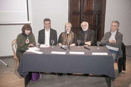 Miroslav Gašparović, Iva Korbler, Dimitrije Popović, Barbara Vujanović, Zoltan Novak