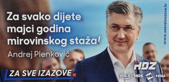 Plenković plakat