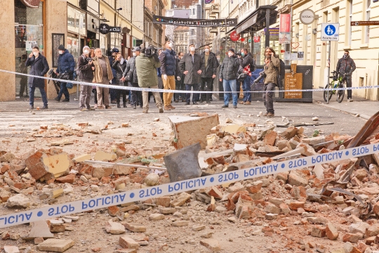 Potres 2020 u Zagrebu u doba Korona virusa