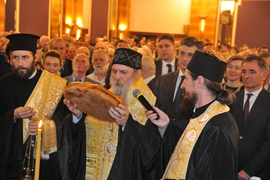 Prijem SNV, a za pravoslavni Bozic u Westinu