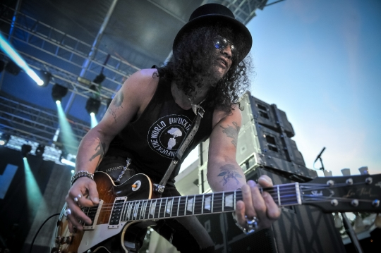 Slash koncert na Salati