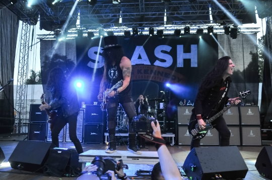 Slash koncert na Salati