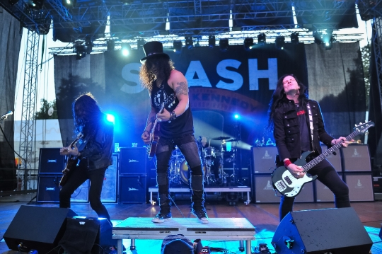 Slash koncert na Salati
