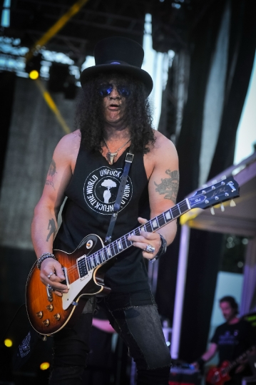 Slash koncert na Salati