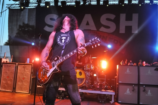 Slash koncert na Salati