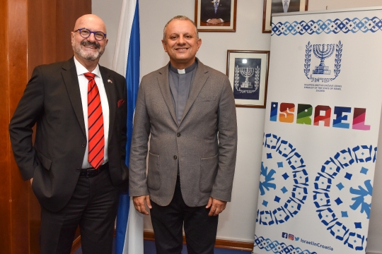Susret izraelskog veleposlanika i rektora katoličkog sveučilišta