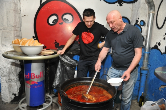 Zeljko Spoljar, Pavle Svirac,  promocija knjige u Jabuci