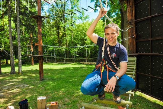 Zlatna greda adrenalinski park