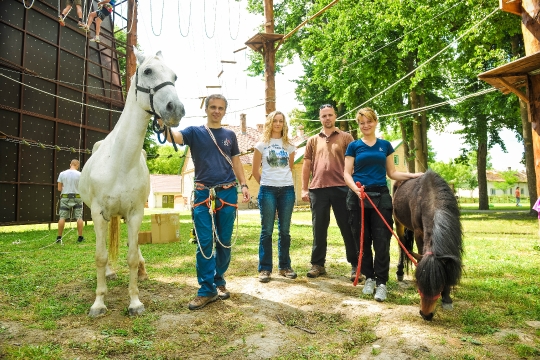 Zlatna greda adrenalinski park