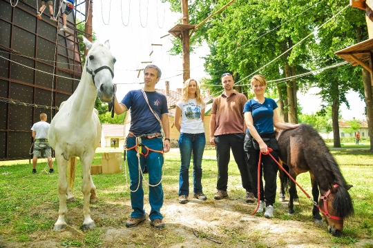 Zlatna greda adrenalinski park